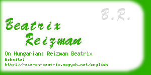 beatrix reizman business card